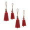 Melrose Rustic Metal Bell Ornament (Set of 4)