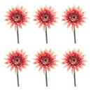 Melrose Gerbera Daisy Floral Stem (Set of 6)