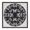 Melrose Framed Butterfly Print 25"SQ Wall Decor, Modern, Plastic
