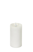 Melrose Simplux Designer LED Candle with Moving Flame and Remote (Set of 2)