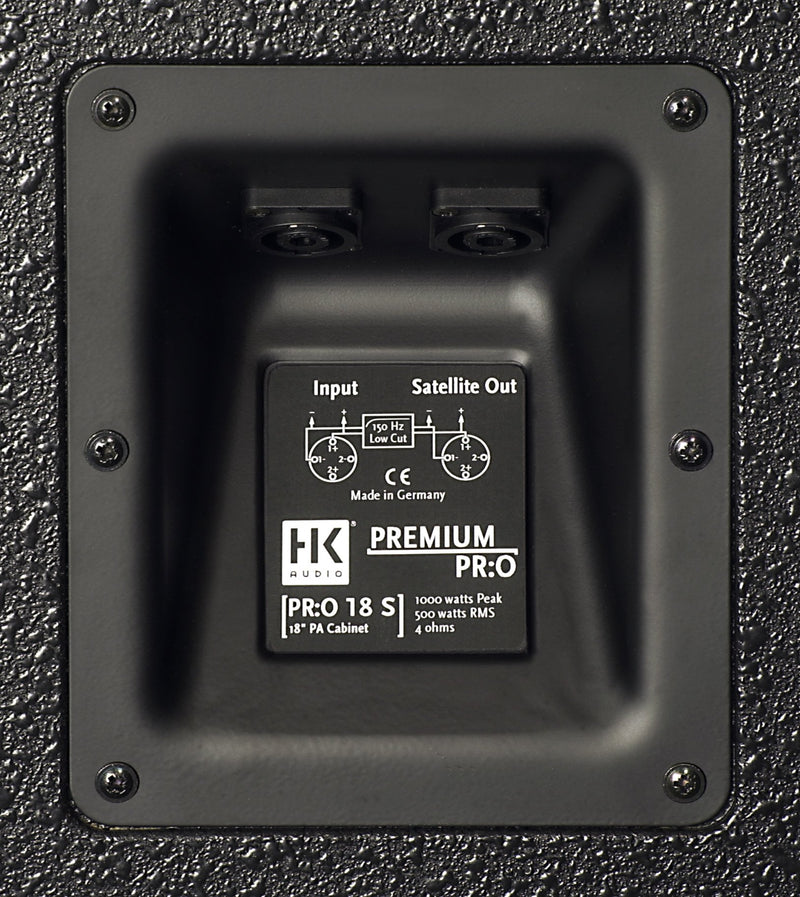 HK Audio Premium PR:O 18 S 1000 Watt 18" Passive Subwoofer