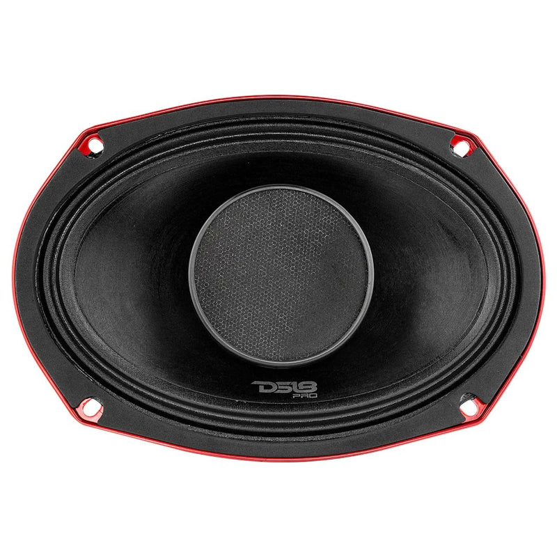 DS18 6x9 Hybrid Midrange Speaker 4 Ohm 250W RMS PRO-HY69.4B