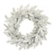 Melrose Snowy Flocked Pine Wreath 24"D