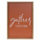 Melrose Gather and Thankful Sentiment Sign (Set of 2)