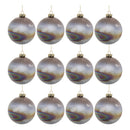 Melrose Iridescent Glass Ball Ornament (Set of 12)