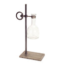 Melrose Hanging Bud Vase with Metal Stand (Set of 2)