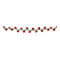 Melrose Sleigh Bell String Garland (Set of 2)