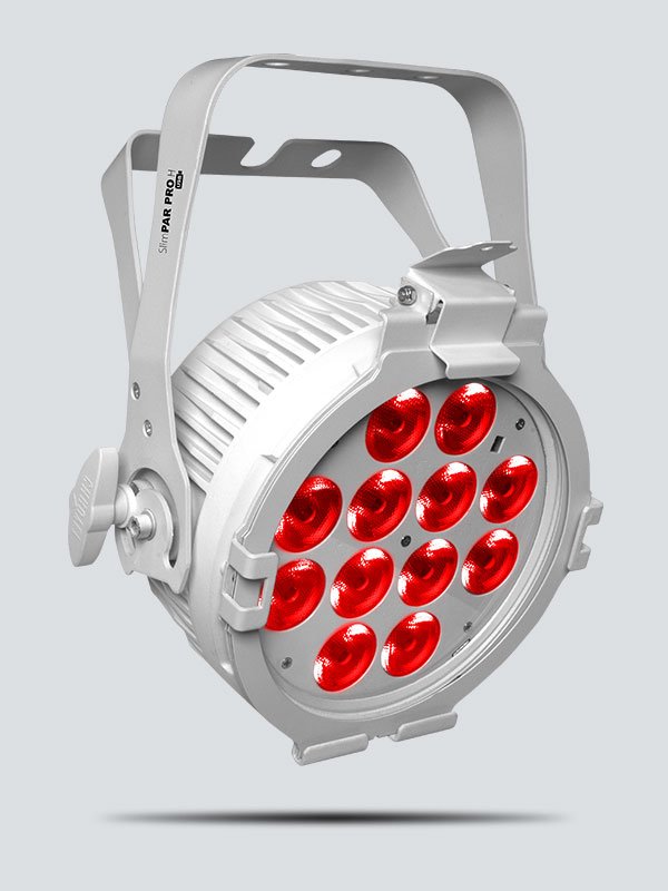 Chauvet SlimPAR Pro H USB White Housing Hex‑Color RGBAW + UV LED Par Light