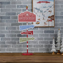 Melrose Dog Ski Resort Sign 33.5"H