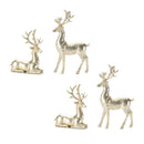 Melrose Holiday Deer Figurine (Set of 4)