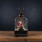 Melrose LED Snow Globe Lantern with Santa and Dog 11.25"H