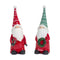 Melrose Holiday Gnome Figurine with Present and Wreath Accent (Set of 2)