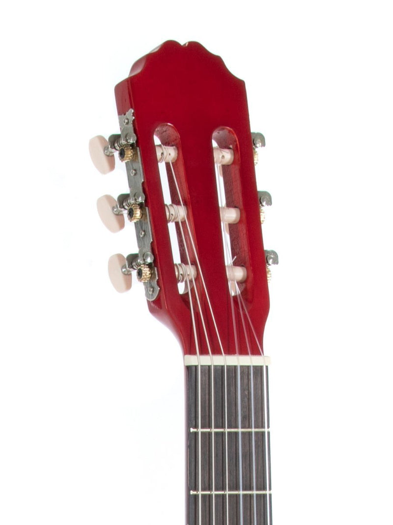 GEWA Basic Classical Guitar 4/4 – Transparent Red – PS510 153