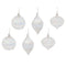 Melrose Iridescent Swirl Glass Ornament (Set of 6)