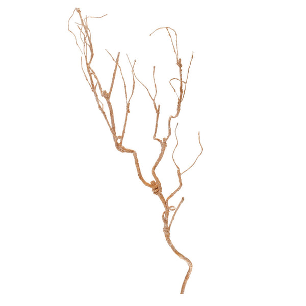 Melrose Glittered Bronze Twig Branch (Set of 6)