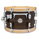 PDP Concept Classic 8x12" Mounted Tom – Walnut Stain with Natural Hoops