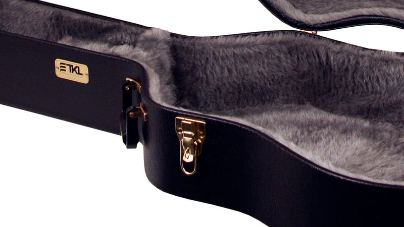 TKL 7815 Premier Dreadnought Acoustic Guitar Hardshell Case - Black
