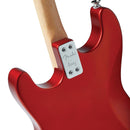 Loog Fender X Loog 3-String Stratocaster Guitar - Candy Apple Red