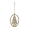 Melrose Etched Metal Pine Tree Ornament (Set of 12)