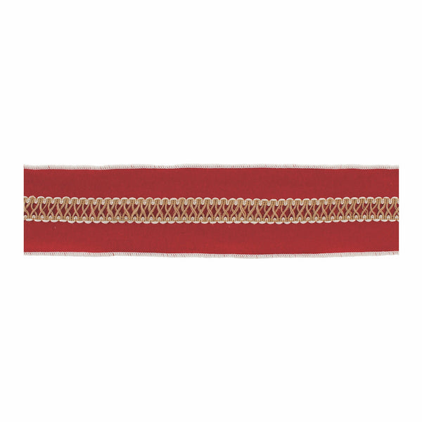 Melrose Wool Holiday Ribbon (Set of 2)