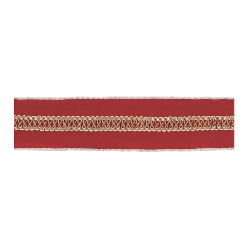 Melrose Wool Holiday Ribbon (Set of 2)