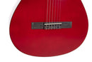 GEWA Basic Classical Guitar 4/4 – Transparent Red – PS510 153