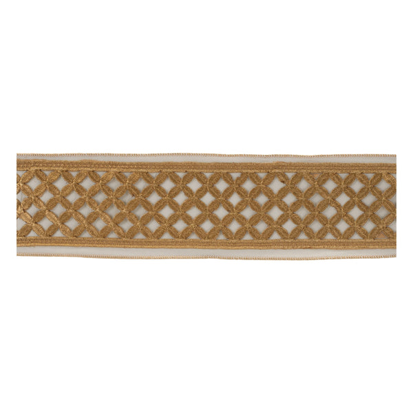Melrose Golden Ribbon 4" x 5 Yds.