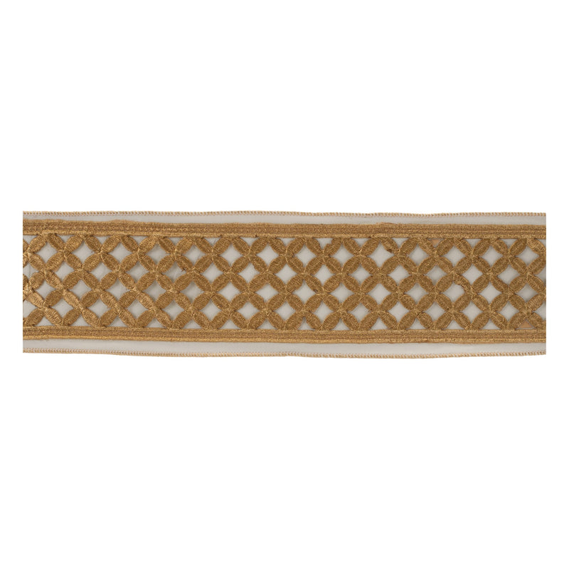 Melrose Golden Ribbon 4" x 5 Yds.