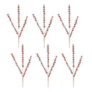 Melrose Metal Sleigh Bell Spray (Set of 6)