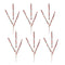 Melrose Metal Sleigh Bell Spray (Set of 6)