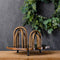 Melrose Modern Metal Arches Sculpture (Set of 2)