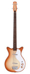 Danelectro 59DC Long Scale Bass Guitar - Copper Burst