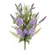 Melrose Mixed Lavender Floral Bush (Set of 2)