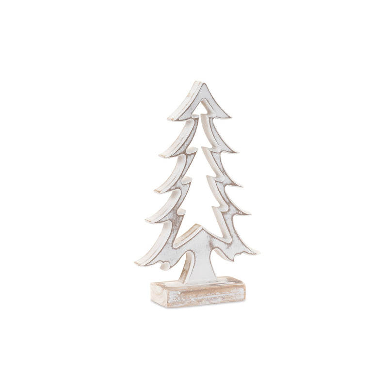 Melrose Wood Pine Tree Outline (Set of 3)