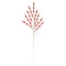 Melrose Red Jewel Bead Spray (Set of 2)