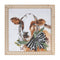Melrose Framed Winter Farm Animal Print (Set of 2)