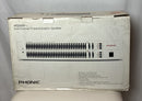 Phonic MQ3600 New Old Stock Dual 31-Band Graphic Equalizer