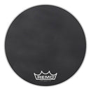 Remo PM-1820-MP Powermax Black Suede Crimplock 20" Bass Drumhead