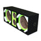 DEEJAY LED 8" Dual Woofer & Tweeter Empty Chuchera Speaker Enclosure – Green