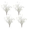 Melrose Mini Leaf Twig Branch (Set of 4)