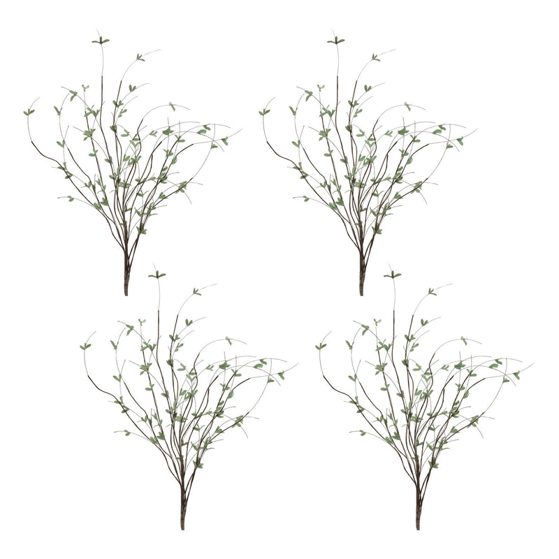 Melrose Mini Leaf Twig Branch (Set of 4)