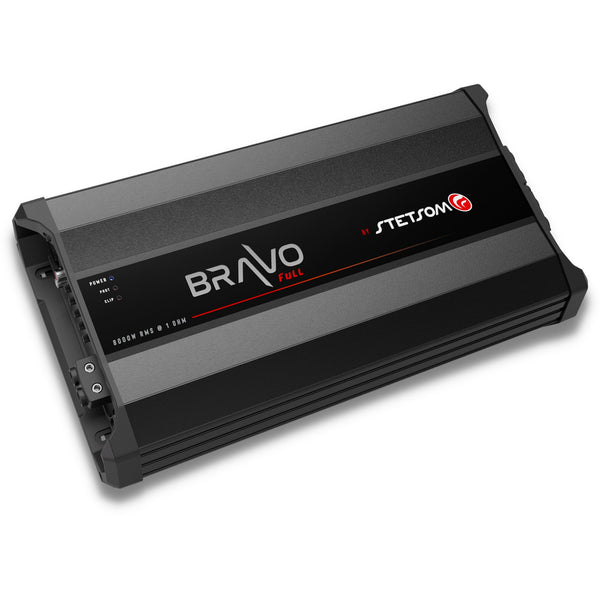 Stetsom BRAVO FULL 8000.1 8000W 1-Ohm Full-Range Car Audio Amplifier