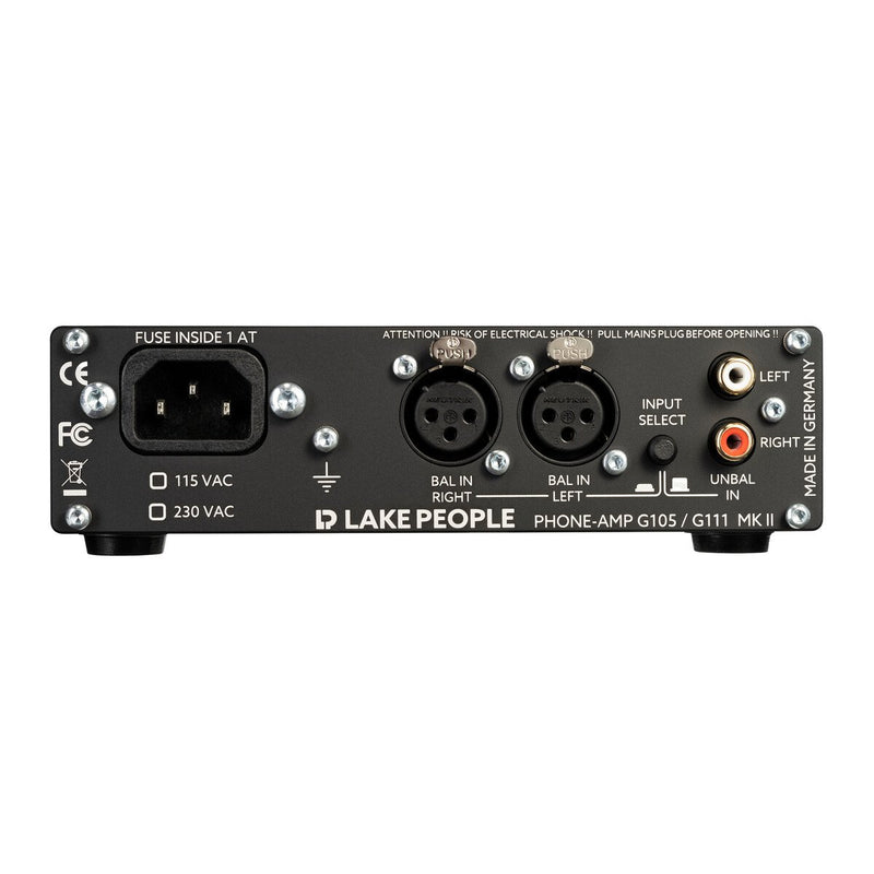 Lake People LP-G111 MKII Dual-Channel Desktop Headphone Amplifier