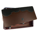 Pedi Premium Faux Leather Bow Display Case – For 15 Violin, Viola, or Cello