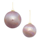 Melrose Iridescent Beaded Glass Ornament (Set of 4)