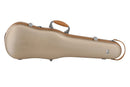GEWA PURE Violin Case Polycarbonate Gold "Fun" Shaped w/Subway Handle