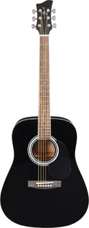 Jay Turser JJ45-PAK-BK-A Jay Jr 3/4 Dreadnought Acoustic Guitar Pack - Black