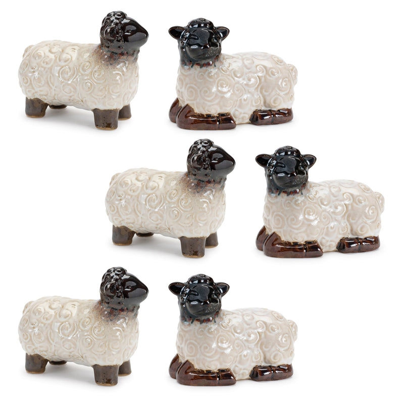 Melrose Mini Sheep Figurine (Set of 6)