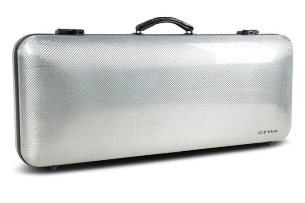 GEWA Idea 3.3 Double 4/4 Violin Case - Silver/Black Titanium