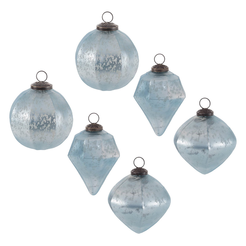 Melrose Mercury Glass Ornament (Set of 6)